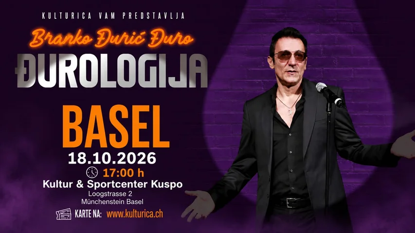 Branko Ðurić Ðuro - Ðurologija - Basel - 18.10.2026